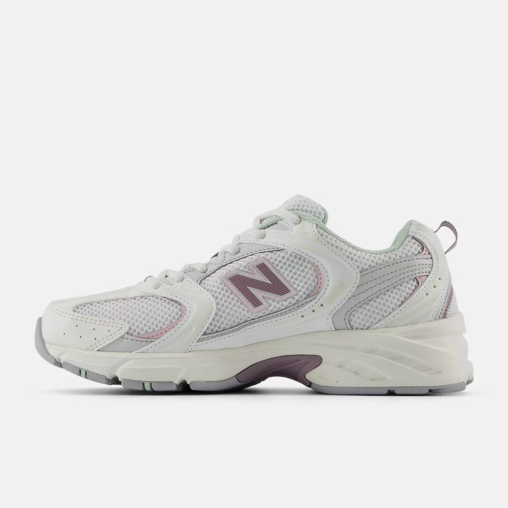 New Balance Unisex U530NEB White Purple - Orleans Shoe Co.