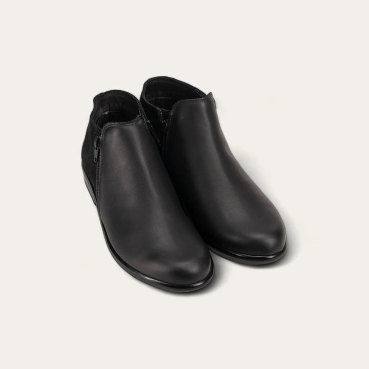 Naot Women’s Helm Black Water Resistant Leather Boot - Orleans Shoe Co.