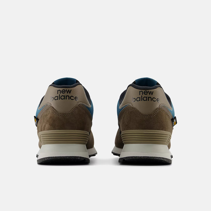 New Balance Unisex U574SOB Brown Blue - Orleans Shoe Co.