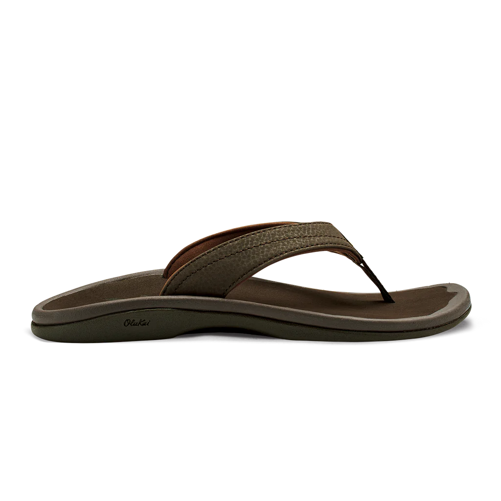 Olukai Women's Ohana Dark Java Dark Java  Flip-Flop - Orleans Shoe Co.