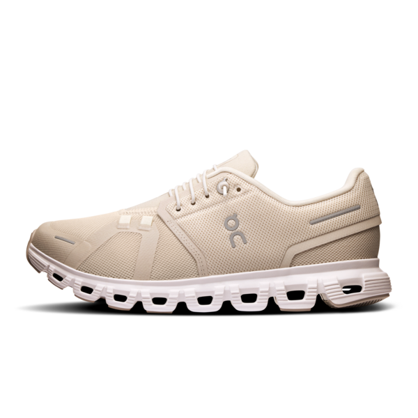 On Women's Cloud 6 Pearl White - Orleans Shoe Co.