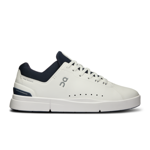 On Men's The Roger Advantage 2 White Midnight - Orleans Shoe Co.