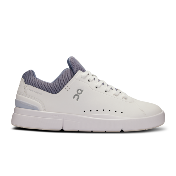On Women’s The Roger Advantage White Fossil - Orleans Shoe Co.