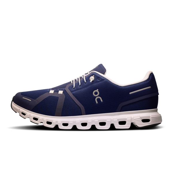 On Men's Cloud 6 Midnight White - Orleans Shoe Co.