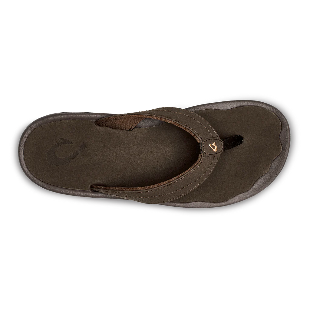 Olukai Women's Ohana Dark Java Dark Java  Flip-Flop - Orleans Shoe Co.