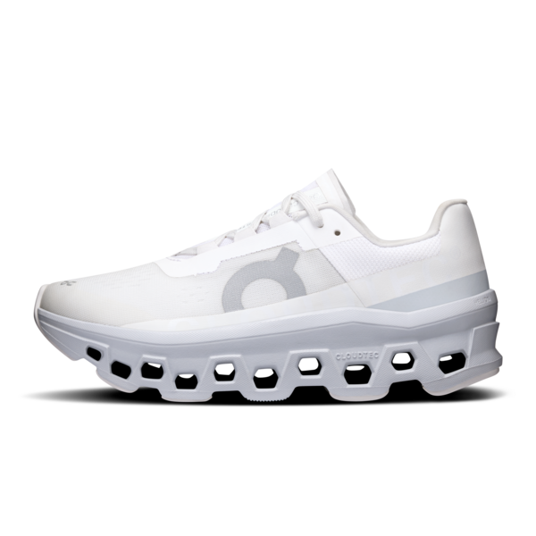 On Women's Cloudmonster White Glacier - Orleans Shoe Co.