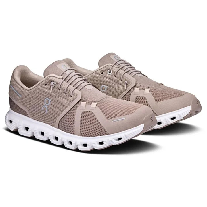 On Men's Cloud 6 Fog White - Orleans Shoe Co.