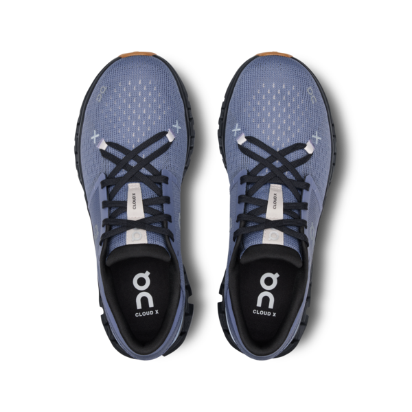 On Women's Cloud X 4 Feather Black - Orleans Shoe Co.
