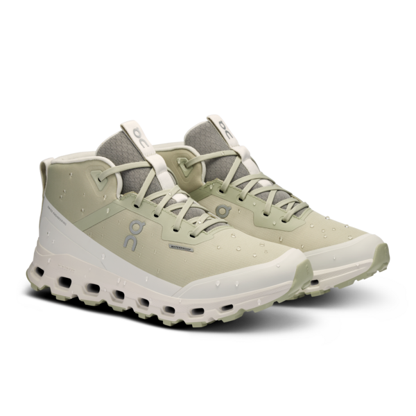 On Women’s Cloudroam Waterproof Chalk Ice - Orleans Shoe Co.