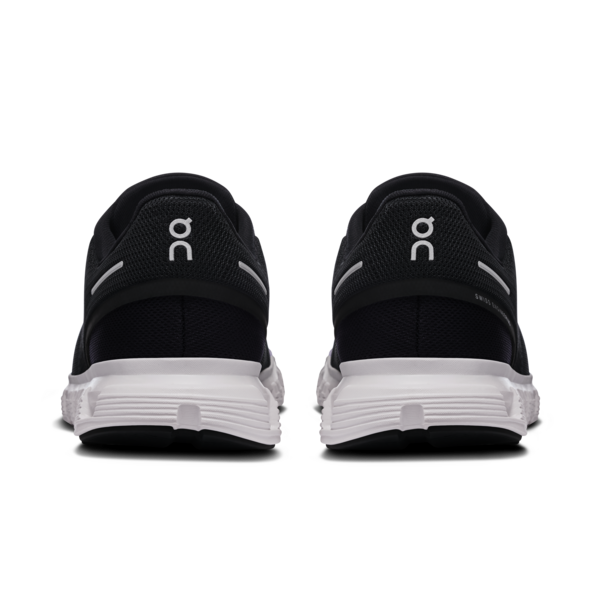 On Women's Cloud 6 Black White - Orleans Shoe Co.