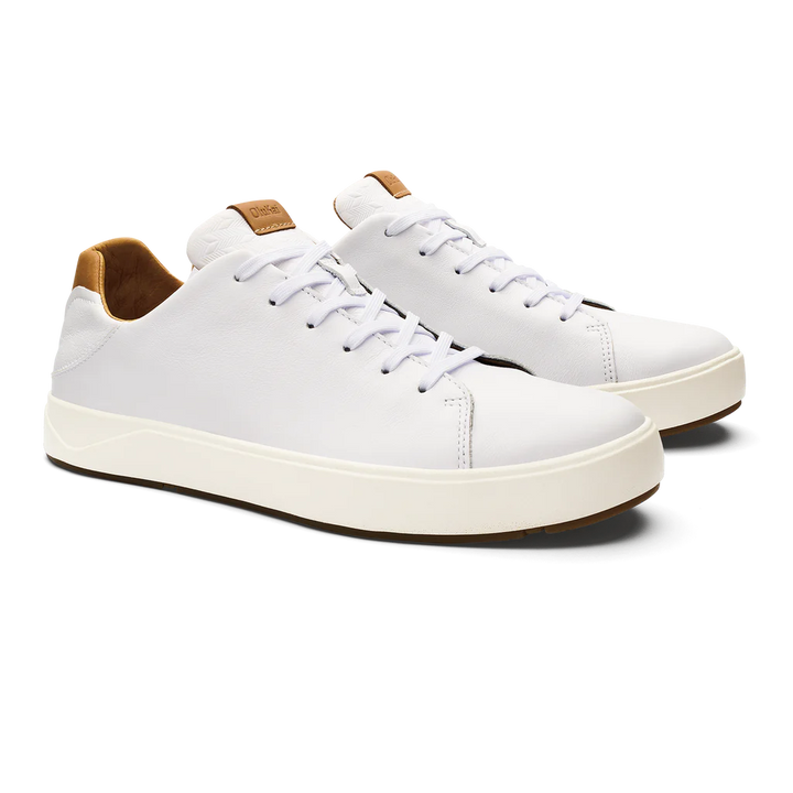 Olukai Men’s Lae’ahi Li’ili Bright White 10455WBWB - Orleans Shoe Co.