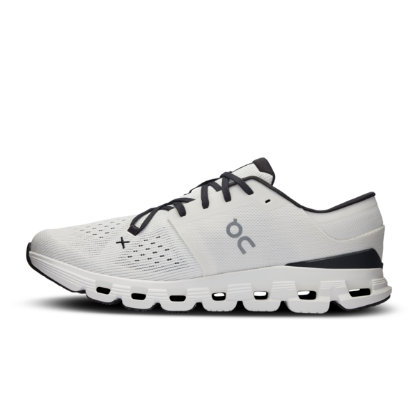On Men’s Cloud X 4 Ivory Black - Orleans Shoe Co.