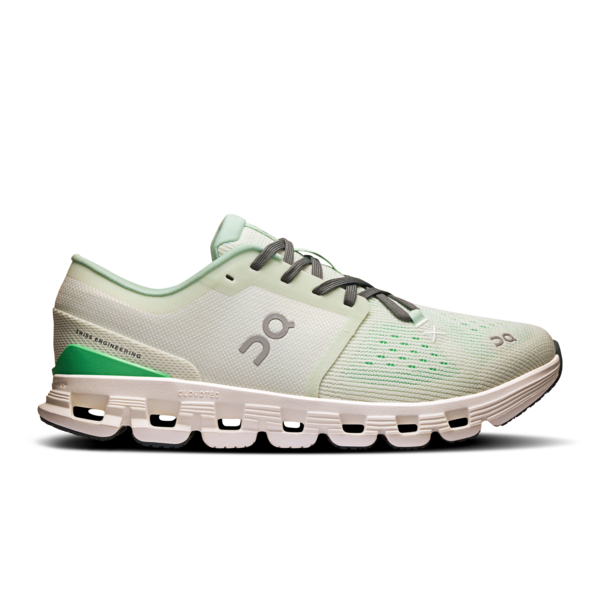 On Women's Cloud X 4 Aloe Honeydew - Orleans Shoe Co.