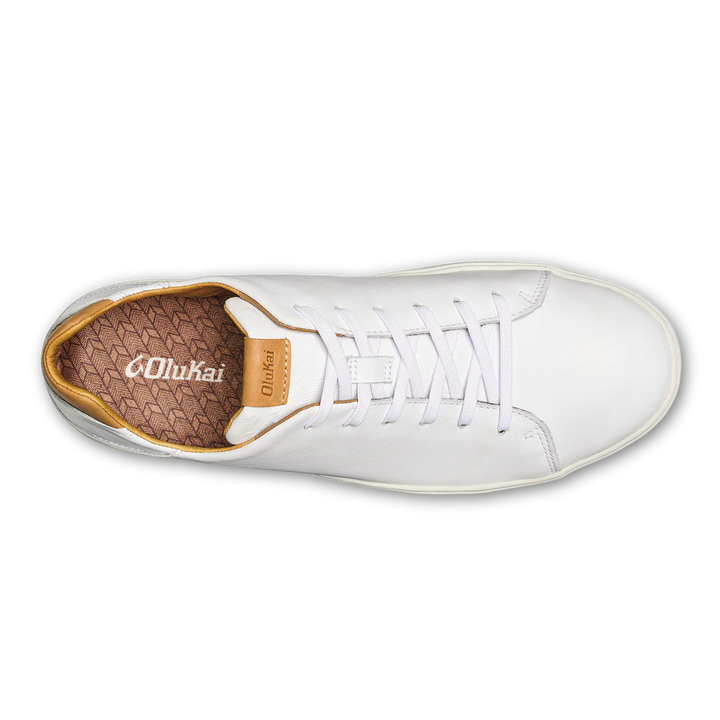 Olukai Men’s Lae’ahi Li’ili Bright White 10455WBWB - Orleans Shoe Co.