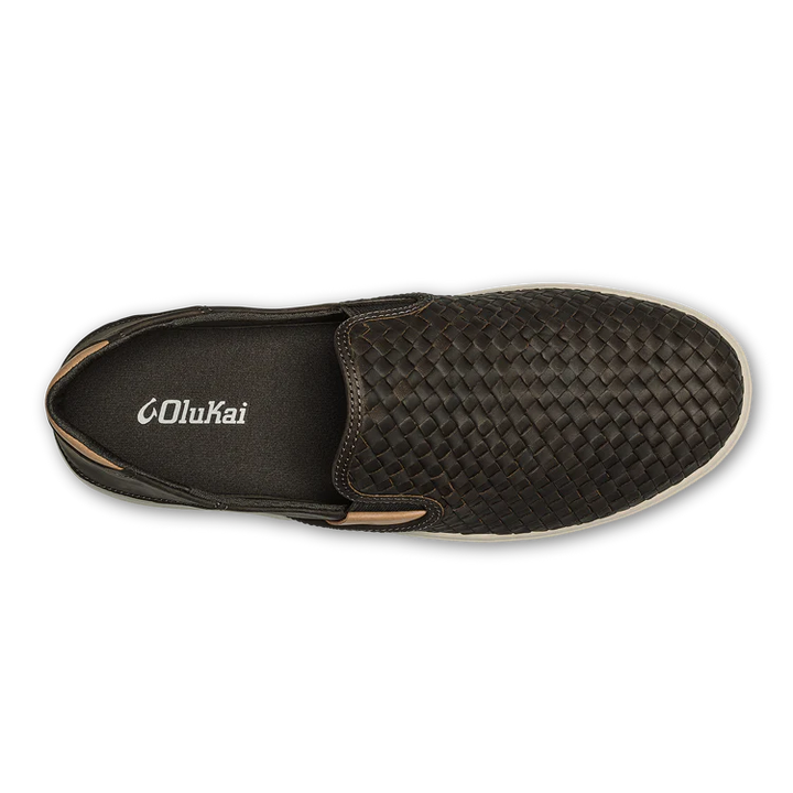 Olukai Men's Lae'ahi Lauhala Dark Java Dark Java - Orleans Shoe Co.