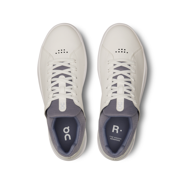 On Men’s The Roger Advantage White Fossil - Orleans Shoe Co.