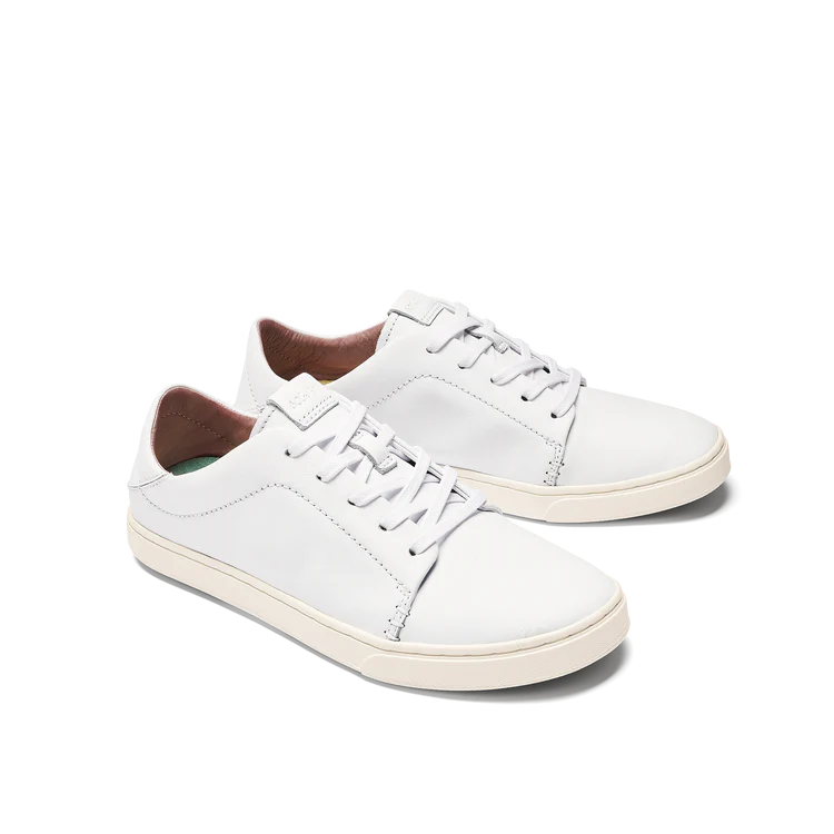 Olukai Women’s Pehuea Li Ili White White - Orleans Shoe Co.