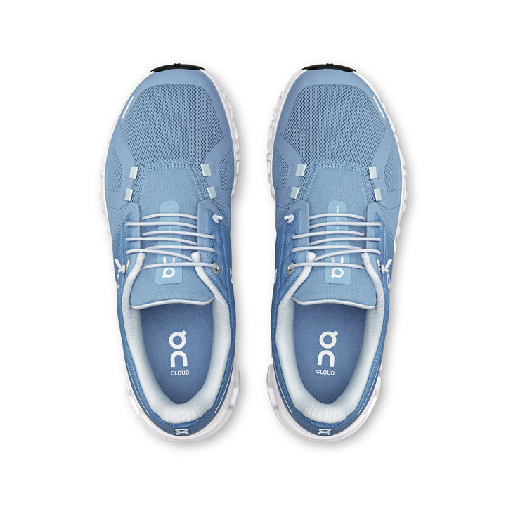 On Women's Cloud 6 Chambray White - Orleans Shoe Co.