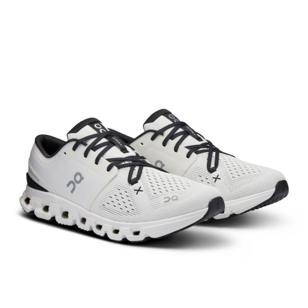 On Men’s Cloud X 4 Ivory Black - Orleans Shoe Co.