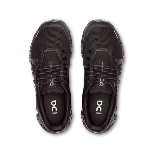 On Women's Cloud 6 Black Black - Orleans Shoe Co.