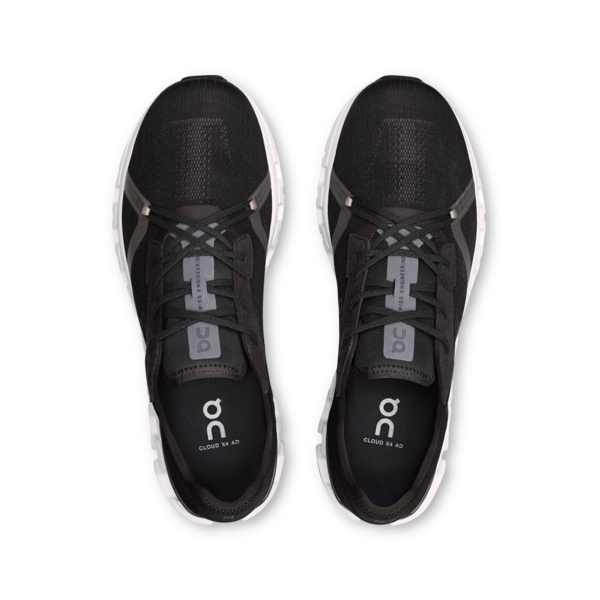 On Women's Cloud X 4 AD Black Asphalt - Orleans Shoe Co.