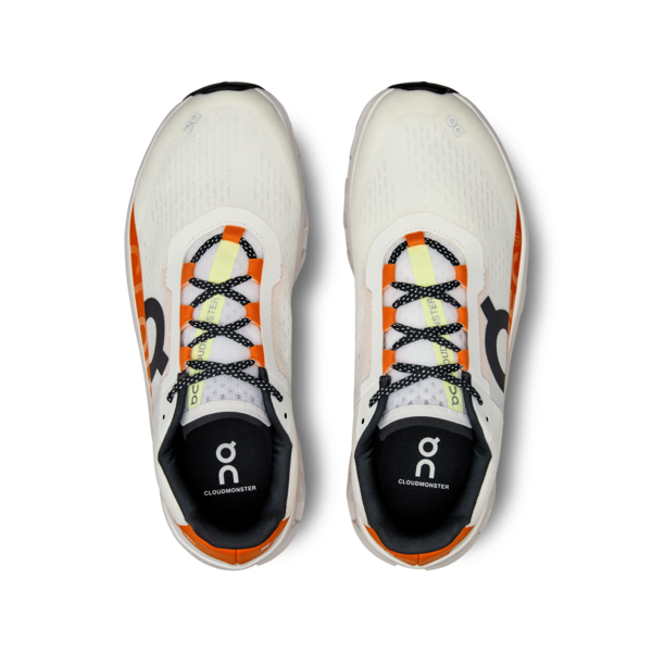 On Men’s Cloudmonster Undyed White Flame - Orleans Shoe Co.