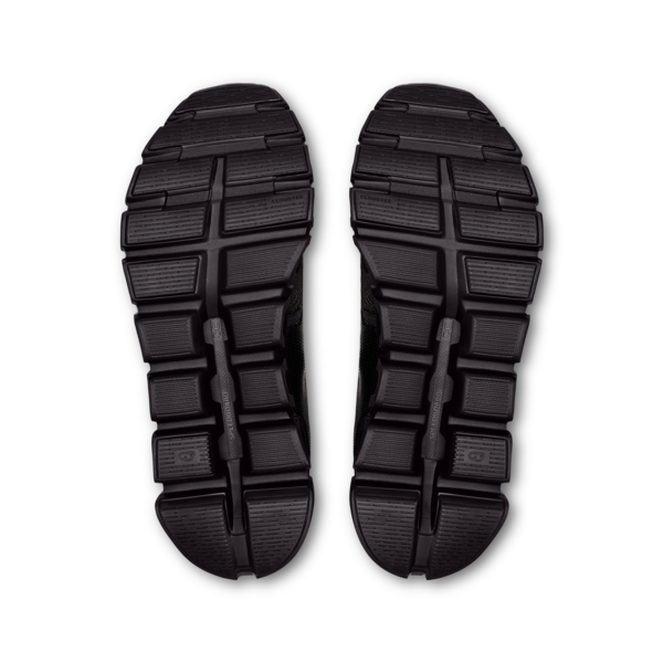 On Women's Cloud 6 Black Black - Orleans Shoe Co.