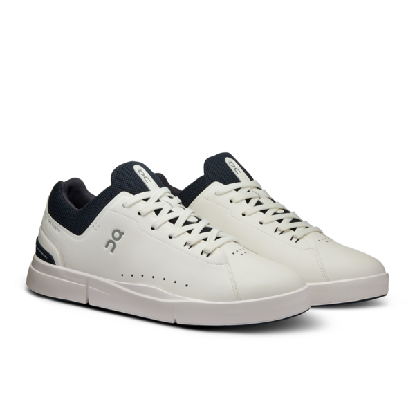 On Men's The Roger Advantage 2 White Midnight - Orleans Shoe Co.