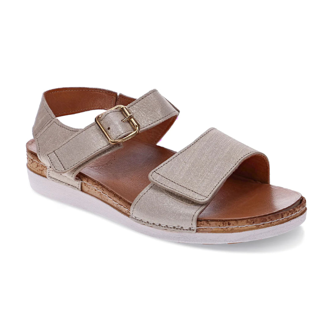 Revere Women’s Georgia Gold Linen - Orleans Shoe Co.