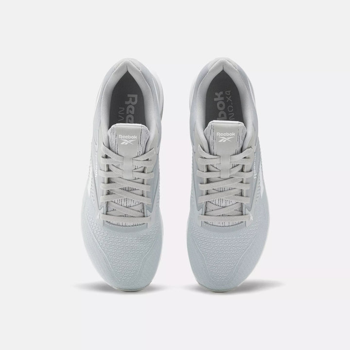 Reebox Unisex Nano X4 Training Pure Grey 3 White Pure Grey 3 - Orleans Shoe Co.