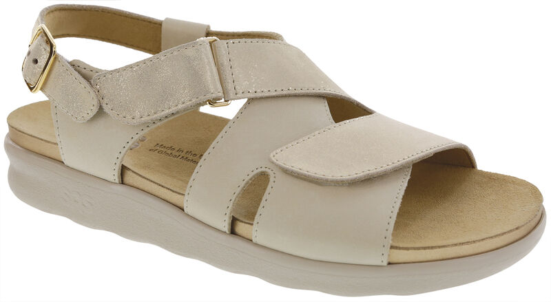 SAS Women's Huggy Soft Gold - Orleans Shoe Co.