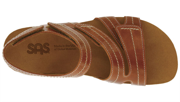 SAS Women's Swerve Chestnut - Orleans Shoe Co.