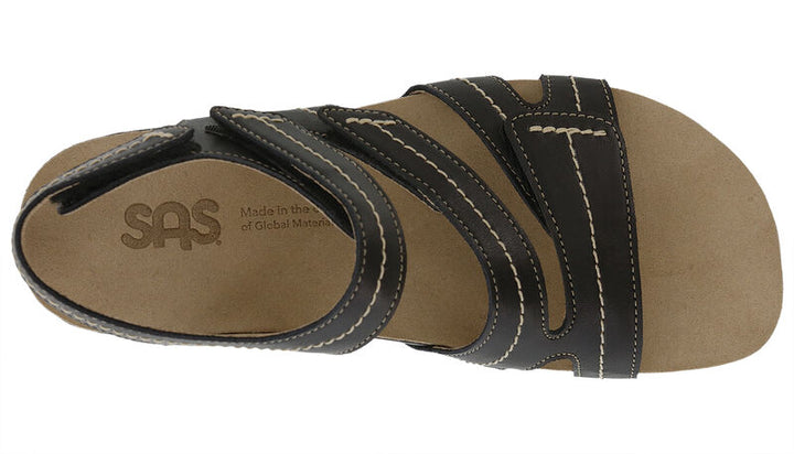SAS Women's Swerve Black - Orleans Shoe Co.