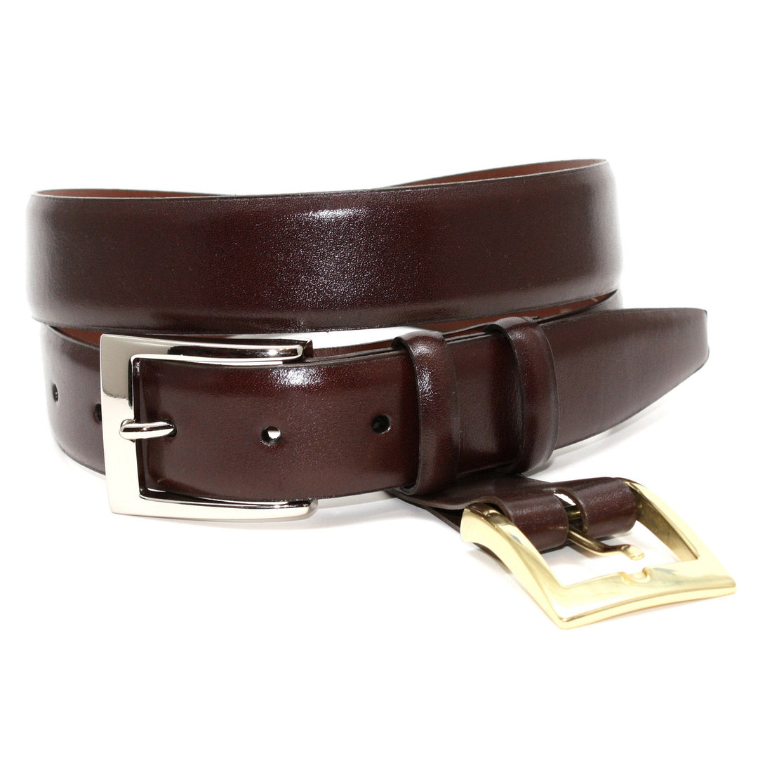 Torino Italian Calfskin Double Option Belt Brown 55211