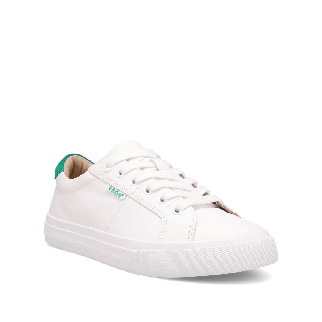 Taos Women's Heart & Soul Lux White Green - Orleans Shoe Co.