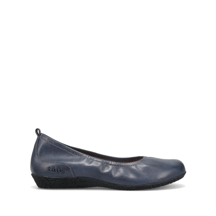 Taos Women's Chit Chat Petrol Blue Leather - Orleans Shoe Co.