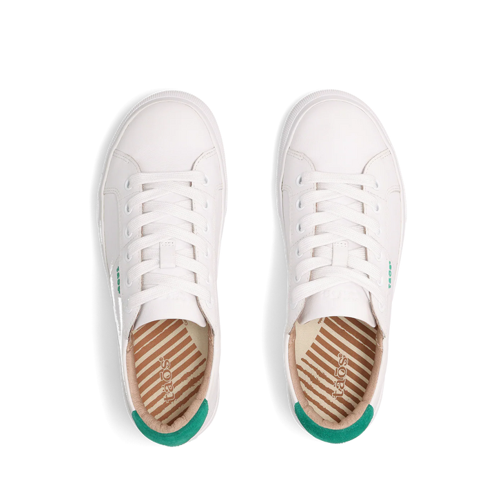 Taos Women's Heart & Soul Lux White Green - Orleans Shoe Co.