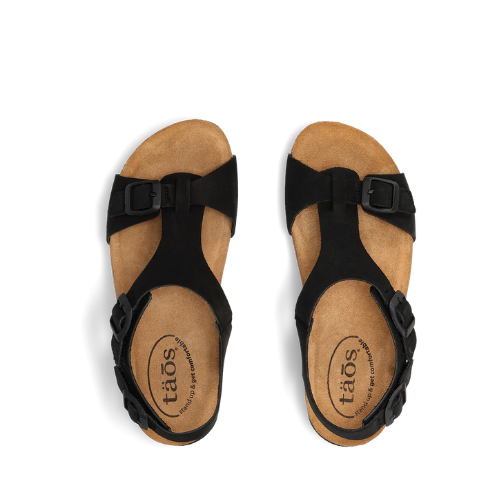 Taos Womens's MVP Black Suede - Orleans Shoe Co.