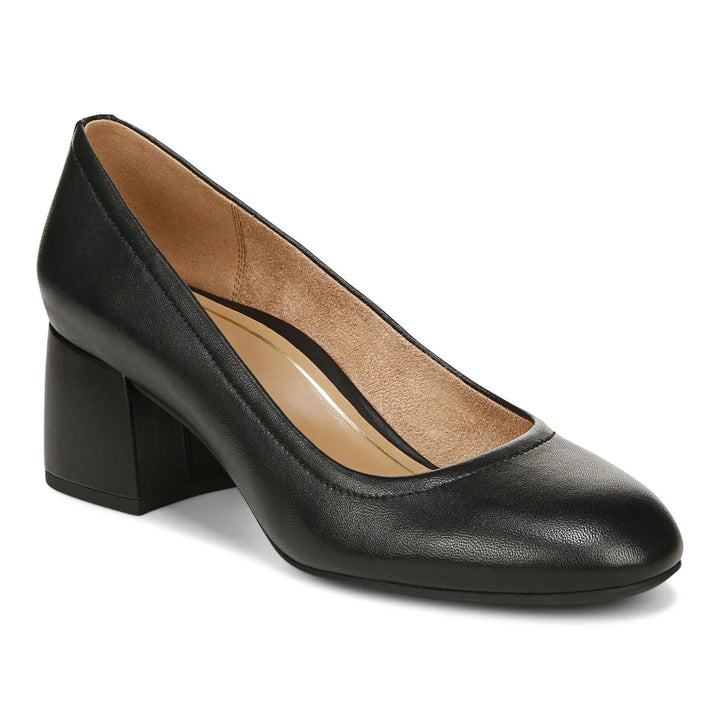 Vionic Women's Carmel Black Nappa - Orleans Shoe Co.