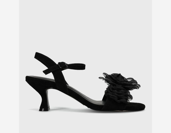 Vaneli Women's Lapis Black Suede - Orleans Shoe Co.