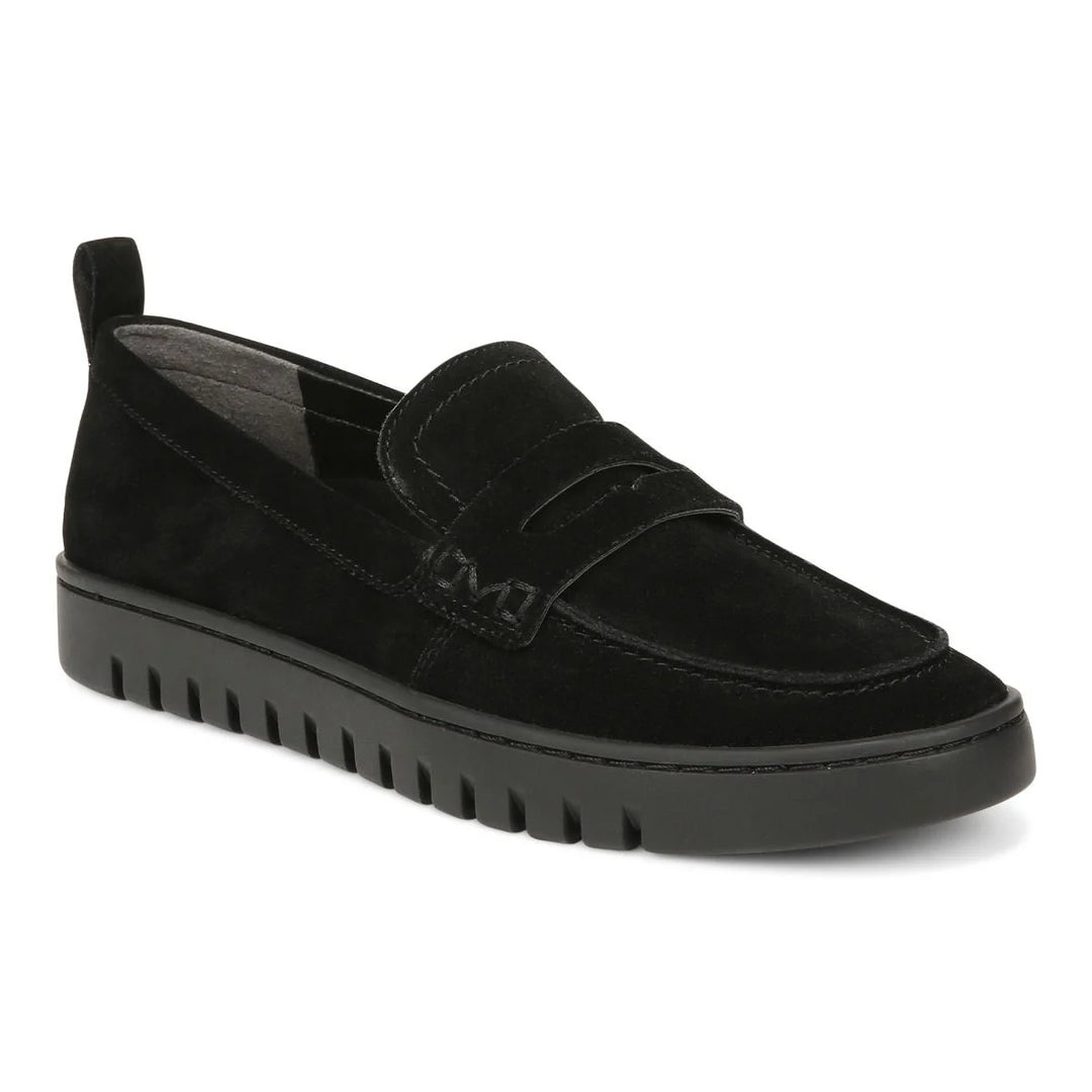 Vionic Women’s Uptown Black Suede - Orleans Shoe Co.