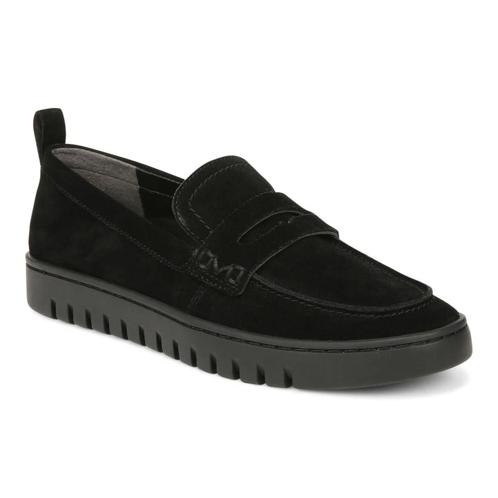 Vionic Women’s Uptown Black Suede - Orleans Shoe Co.