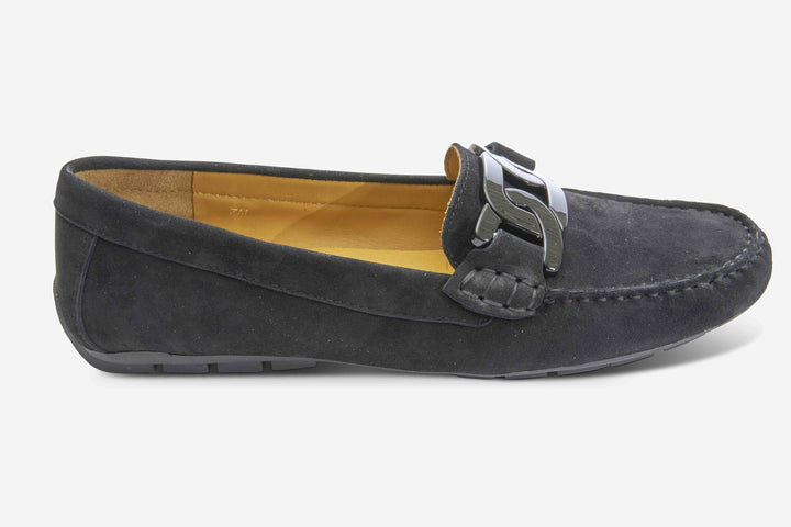 Vaneli Women's Aiker Black Suede - Orleans Shoe Co.