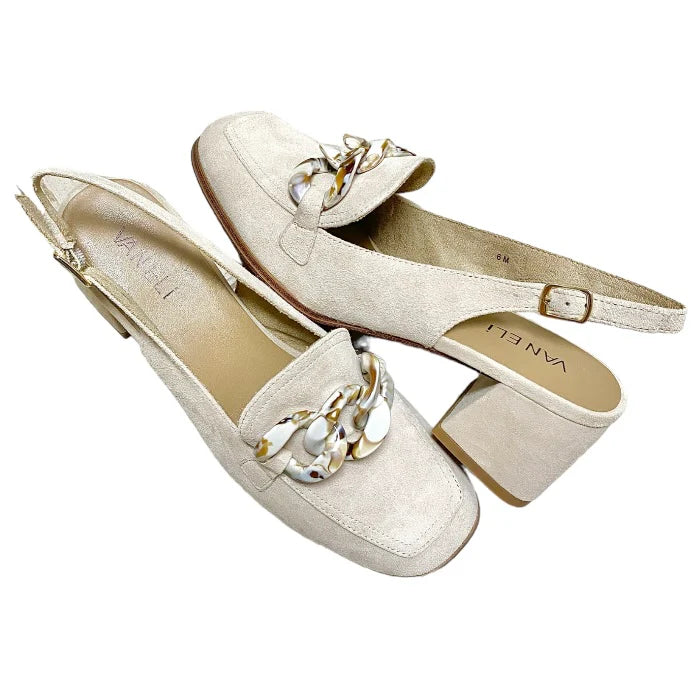 Vaneli Women’s Varda Nude Suede - Orleans Shoe Co.