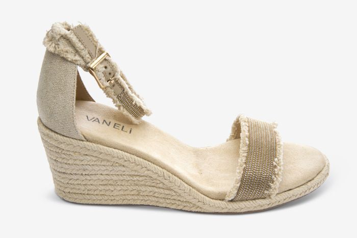 Vaneli Women’s Layry Natural Canvas - Orleans Shoe Co.