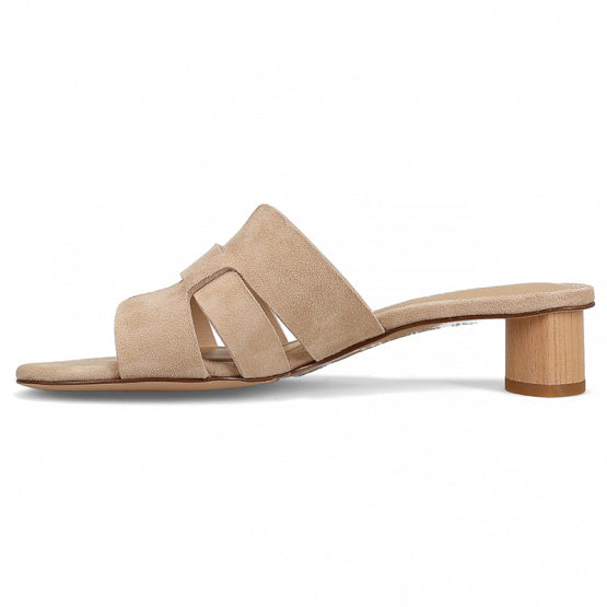Vaneli Women's Heidi Nude Suede - Orleans Shoe Co.