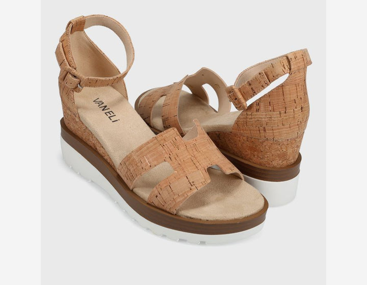 Vaneli Women's Cairn Natural Cork - Orleans Shoe Co.