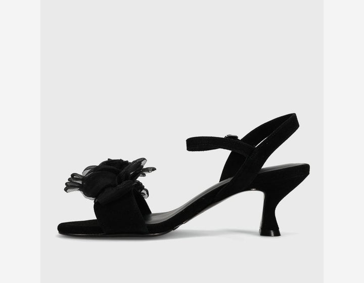 Vaneli Women's Lapis Black Suede - Orleans Shoe Co.