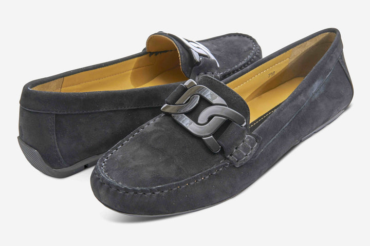 Vaneli Women's Aiker Black Suede - Orleans Shoe Co.