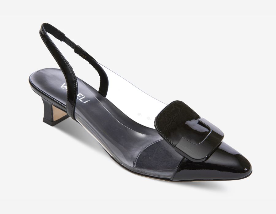 Vaneli Women’s Tamira Black Patent - Orleans Shoe Co.